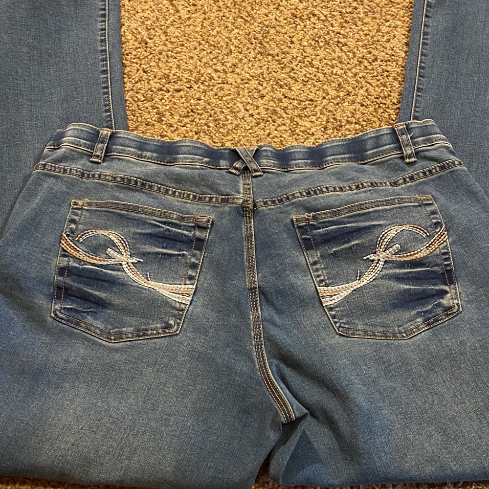 Rod’s True Western  Size 17/18 x36 Blue Jeans - Picture 10 of 10